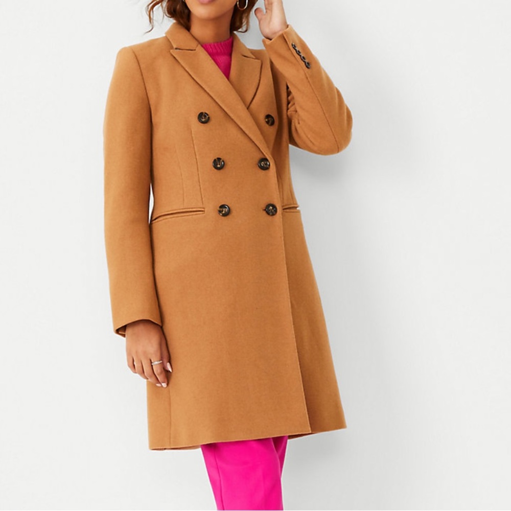 Ann Taylor Fleur Chesterfield Coat (brand new with tags)
